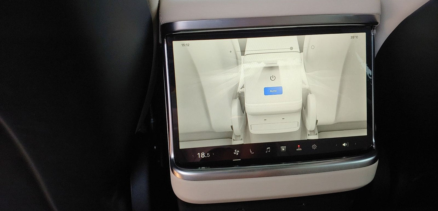 Tesla Model S / X Display hinten